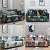 Chair Covers 1/2/3/4 Seater Geometry Elastic Sofa Cover Stretch Spandex Couch L Shape Chaise Longue Slipcover Furniture Protector