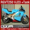 FAIRINGS KIT TANK FￖR SUZUKI RGV250 SAPC VJ23 RGVT250 RGV-250CC 97 98 BODYWORK 161NO.34 RGVT-250 RGV-25.