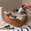 Cosmetic Bags Cases Large Capacity Travel Cosmetic Bag Multifunction Pu Toiletry Kit Women Portable Makeup Brush Organizer Bathroom Washbag 221011