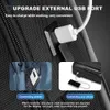 School Bags Mens Backpack Multifunctional Waterproof Bags For Male Business 17 Inch Laptop Backpack USB Charging Bag Rucksack Mochila 221011