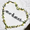 Strings 2M/3M/5M Green Leaf Garland String Lights LED Flexible Copper Wire Artificial Vine For Wedding Party Christmas Decor