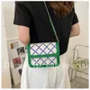 HBP 2022 Women's Bag New Rhomb Stitching Casual Single Shoulder Simple Smple Cross-body Small Square Bags