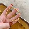 Bangle Yun Ruo 2022 Titanium Steel Bamboo Moint Shape Woman Open Engrave Luxury Budicant Buclets Loved Bracelets Not Fade