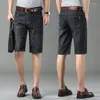 Jeans masculinos 2022 Brand clássico estilo de verão masculino flethweight respirável curto negócio casual shorts jeans