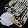 New Fashion Pearl Beaded Necklaces for Women designer jewelry gift