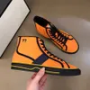 Mode Designer schoenen echt luxe leer Handgemaakte Multicolor Gradiënt Technische sneakers Man vrouwen beroemde schoen Casual Schoenen Trainers 1978 002