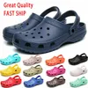 Unisex Sandals Croc Classic Clogs Summer Beach Zapatos Anti Slipper Menores Mujeres para mujeres Toboganes ultra luz de agua