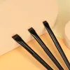 Ben spazzole per trucco 1pcs piatto a pennello per sopracciglia super fine eyeliner strumento di bellezza di dimensioni diverse per la sopracciglia per sopracciglia cosmetica Cream5862120