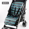 Części do wózka poduszka siedziska dziecięcego miękka wkładka uniwersalna materaca do wózka wygodne akcesoria