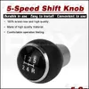 Shift Knob Pqy - Car 5 Speed Gear Head Shift Knob Mt Handball For Mitsubishi Lancer Ex Evo Gts Asx V3 V5 V6 Parts Accessories Pqy-91 Dhqpx