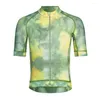 Гоночные куртки дизайн мужчин езды на велосипеде против UV с коротким рукавом модная сублимация велосипедная одежда одежда для одежды для одежды для велосипедной майки