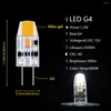 Super Bright G4 1.2w Gel di silice 12v Cob Lampada a LED Faretto Lampadario Illuminazione Sostituire Alogena