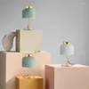 Table Lamps Nordic Bedroom Lamp Light Luxury Living Room Desk Simple Modern Creative Macaron Bedside