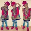Ethnic Clothing 2022 Child Fashion Design Traditional African Print Dashiki T-shirt For Boys And Girls