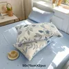 Bedding sets FourSeason Universal Flower Style Cotton Bedding Set 1 Duvet Cover 2 Pillowcases No Sheets Suitable for Singles or Couples 221010