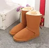 Boots Trendy Snow shoes For Children Mid Calf Booties Unisex Toddlers Genuine Leather Winter Footwear Sold Bottes shoes fashion 21-35