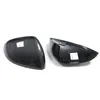 Car Mirror Cover Caps for BENZ C S Class W206 W223 Matte/Glossy Carbon Fiber Rear View Side Wing Covers
