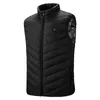 Giacche da corsa Gilet riscaldante elettrico Abbigliamento riscaldato da ciclismo Gilet da trekking caldi da uomo Abbigliamento Abbigliamento da campeggio Accessori Inverno BR