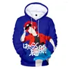 Heren hoodies mode anime cellen op het werk 3D print sweatshirts jongens/meisjes lange mouw sweatshirt volwassen/kind jonge feamle pullovers