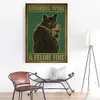 Metallmalerei Vintage Lustige Katzenposter täglich Leben Ihr Hintern Servietten Retro Bastel Wände Aufkleber Zimmer Home Bar Cafe Dekor Geschenkkunst 4776540