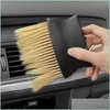 Other Housekeeping Organization Car Cleaning Products Pp Material Grip Tra Fine Soft Brush Inside And Outside The Can Be Used Drop D Dht0S