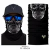 Pañuelos Scary Skull Bandana Máscara a prueba de viento Media cara Scared Sun Protection Paintball Ciclismo Braga Warmer Pesca Esquí Hombres