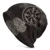 Berets Viking Ragnar Lagertha Spiel Winter Warmhüte Vegvissir und Tree of Life Strick Hut Bonnet Special Skullies Mütze Mützen Kappen