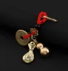 Chaves de chaves de cabaça de ombro, acessórios para carros de corda vermelha de corda vermelha fáceis de transportar