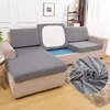 Stol täcker fast färg soffa sittplats kudde täckmantel elastisk hörn soffa roliga skyddsrum vardagsrum