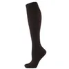 Mannen en vrouwen sportdruk sokken elastische sokken koper ionen compressiekousen