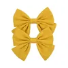 Pinces à cheveux pour petites filles, imprimé floral, Style bohémien, nœud BB, couvre-chef pour enfants, épingles à cheveux en Polyester, accessoires pour cheveux