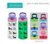 US Warehouse 12oz sublimering Straight Kids Tumblers Glow in Dark Tumbler Blanks Cup rostfritt st￥l vatten z11