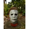 Maski imprezowe Bulux Michael Myers 1978 Halloween film Lateks Realistyczny horror przerażający kostium cosplay 221011