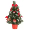 Christmas Decorations Tree Artificial 3D Colorful DIY Shiny Small Xmas Holiday Supplies