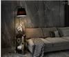 Vloerlampen Noordelijke lamp woonkamer slaapkamer dubbele glazen salontafel bedmachelzak luxe verticaal