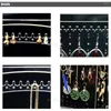 Jewelry Pouches Earring Display Stand Storage Box Organizer Transparent Drawer Rack Necklace Cabinet