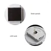 4st LED Solar Garden Light Outdoor Landscape Ground Mount Lamp Diamond Shape Pathway