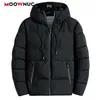 Mens Down Parkas Mode Parkas mâle épais hiver pardessus hommes veste décontractée chapeau chaud Long coupe-vent classique coupe-vent affaires Hombre 221010