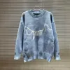 22s Arc Sweater Designer Sweatshirt Top Autumn and Winter New Fashion Knit Coat Men Kvinnor Crew Neck Pullover Chest Animal Jacquard Casual Loose Warm Jacket