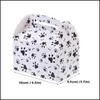 Emballage Cadeau Emballage Cadeau 12 Pcs Creative Chien Empreinte Bonbons Boîtes Emballage Traiter Articles De Fête Sac D'anniversaire Portable Boîte Drop Delivery Dh4Wr