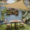 Ombra 130GSM Triangolo Ombra Vela Blocco UV Impermeabile Riparo per il sole Tettoia per giardino Gazebo per esterni Pergola Balcone Tendalino Ombra Copertura 221010