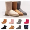 2022 Nieuw aankomsten Australische laarzen For Woman enkel Knie High Fur Platform Schoenen Lady Girls Snow Winter Boot Classic Trainers Sneakers dames dames meisjes u wggs