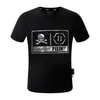 PLEIN BEAR T-SHIRT Herr Designer Tshirts Märkeskläder Strass PP Skull Herr T-SHIRT RUNDHALS SS STENAR Klassisk Hip Hop Streetwear Tshirt Topp Tees PB 160665