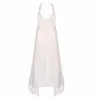الفساتين غير الرسمية على شاطئ بوهو على طراز الصيف بدون عجز الرسن أبيض أسود الخامس عن رقبة بلا أكمام