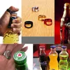 Portable Finger Ring Bottle Openers Colorful Stainless Steel Beer Bar Tool RRE14858