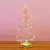 Christmas Decorations Table Top Tree LED Light Up Decoration Trees Night Spiral Lighted