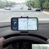 حامل سيارة لوحة القيادة سيارة الهاتف سهلة مقطع Mount Stand GPS Display Bracket دعم 8 × تسليم إسقاط 2022 دراجة نارية Mobiles DHVLD