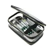Cajas de bolsas cosméticas Cajas de viaje de cuero genuino personalizados Implaz de agua Mabeador de asunto de ascenso Clear PVC 221011