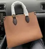 Onthego Large Capacity Totes Fashion Sac Femme Leather Designers Shoulder Bags Woman Handbag Handle Lady Shopping Bag