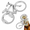 Portachiavi apribottiglie bottiglia regalo carino birra apri metallo moda bicicletta forma RRE14884